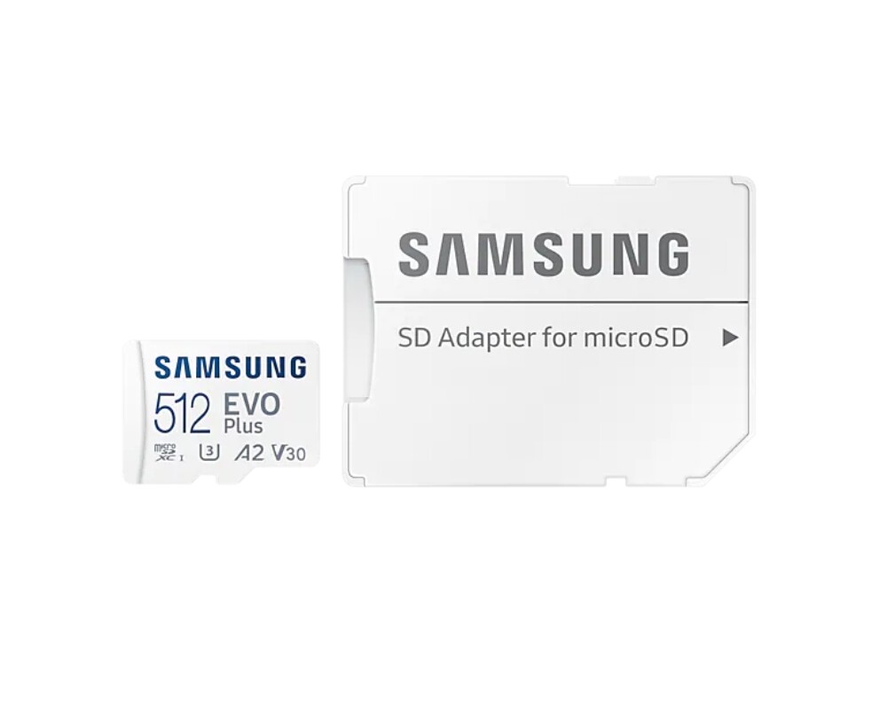 Флаш карта Samsung 512GB micro SD Card EVO Plus with Adapter 6