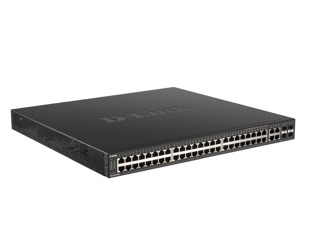 Switch (Комутатор) D-Link 48-Port Gigabit PoE Managed Switch + 4 Combo 1000BaseT/SFP 2