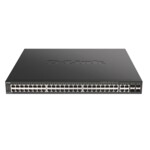 <span>Switch (Комутатор)</span> D-Link 48-Port Gigabit PoE Managed Switch + 4 Combo 1000BaseT/SFP <span class='catalog-num-in-name'>DGS-2000-52MP</span> - 