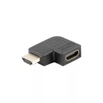 <span>Адаптери</span> Lanberg Adater HDMI(M)->HDMI(F) Adater Angled Left Black <span class='catalog-num-in-name'>AD-0035-BK</span> - 