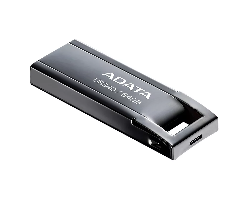 Флаш памет 64GB USB UR340 ADATA BLACK 2