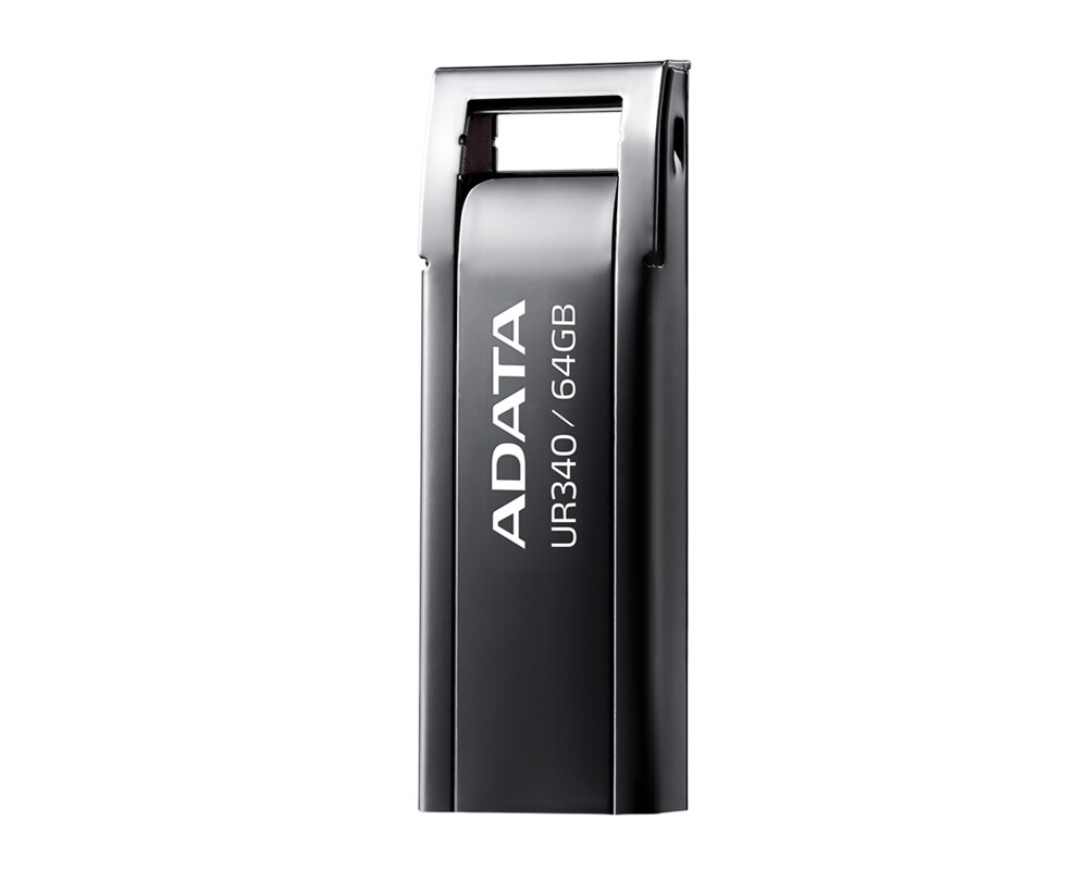 Флаш памет 64GB USB UR340 ADATA BLACK 4