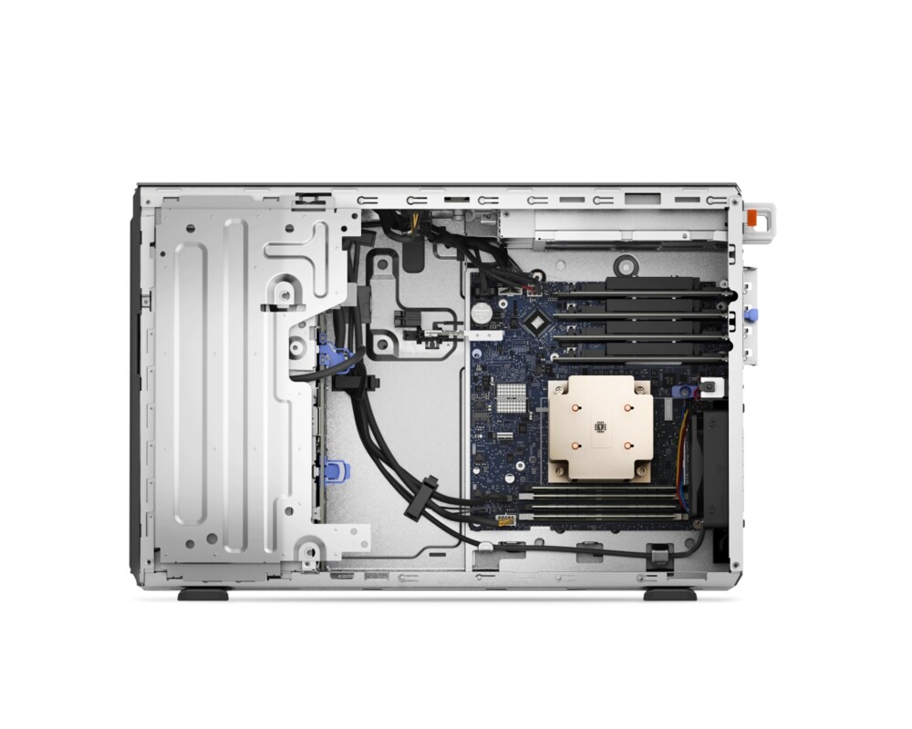 Сървър DELL PE T350 Chassis 8 x 3.5inch HotPlug Intel Xeon E-2314 16GB 1x480GB SSD SATA Read Intensive 6Gbps 512 2.5in Hot-plug AG Drive 3