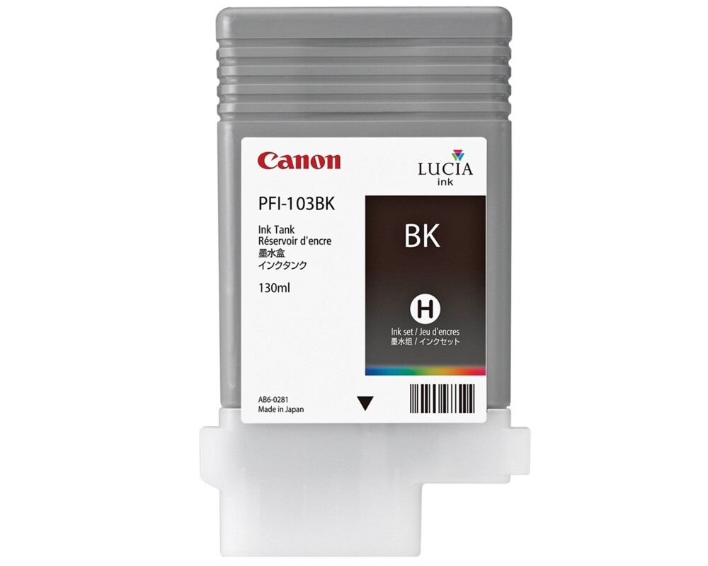 Мастило CANON PFI-103BK ink cartridge black standard capacity 130ml 1-pack 2