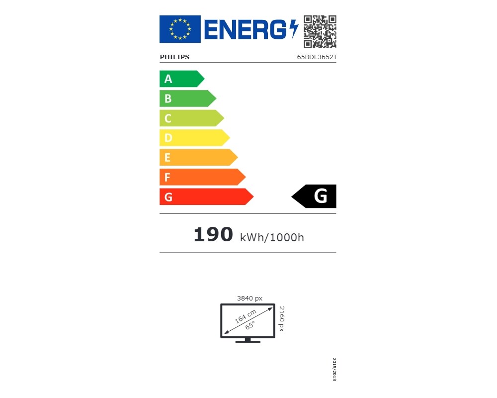 Интерактивен дисплей Тъч Дисплей Philips 65BDL3652T/00 11