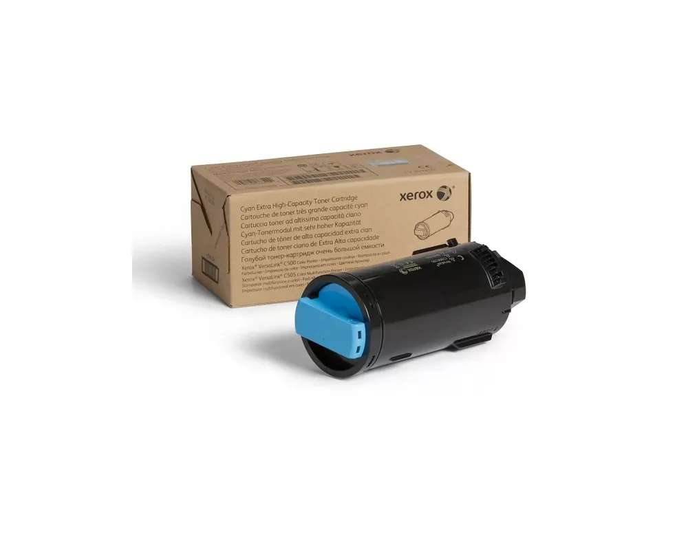 Тонер за принтер Xerox Cyan Extra High Capacity Toner Cartridge for VersaLink C500/C505 (9000 pages) 2