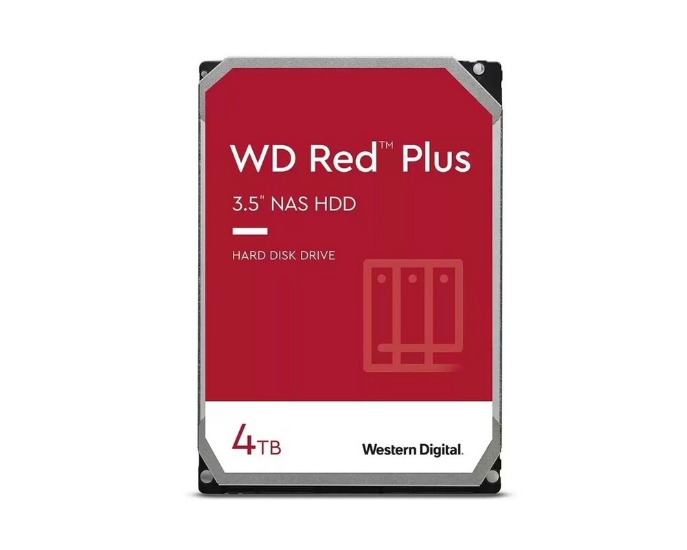 Твърд диск WD Red Plus 4TB SATA 6Gb 5