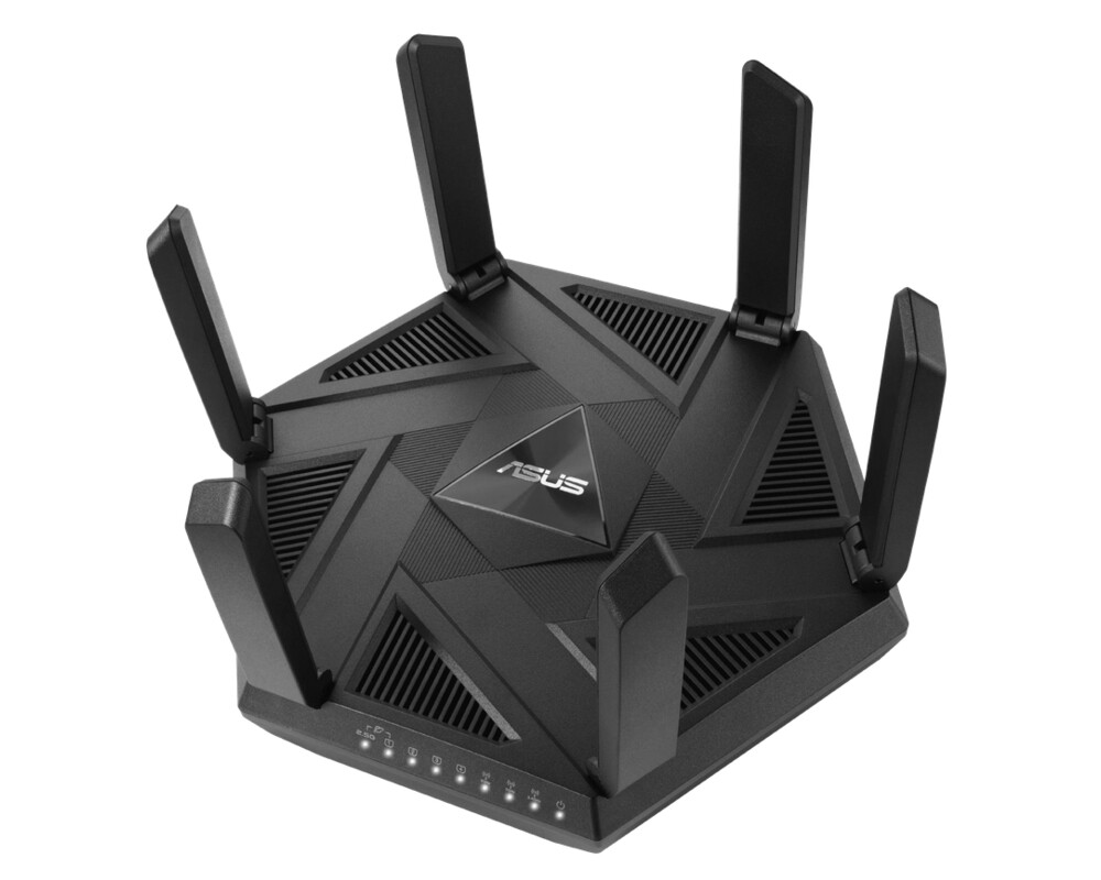 Рутер ASUS RT-AXE7800 Tri-Band WiFi 6E Router 6GHz Band Safe Browsing AiProtection Pro 2.5G Port Link Aggregation 2