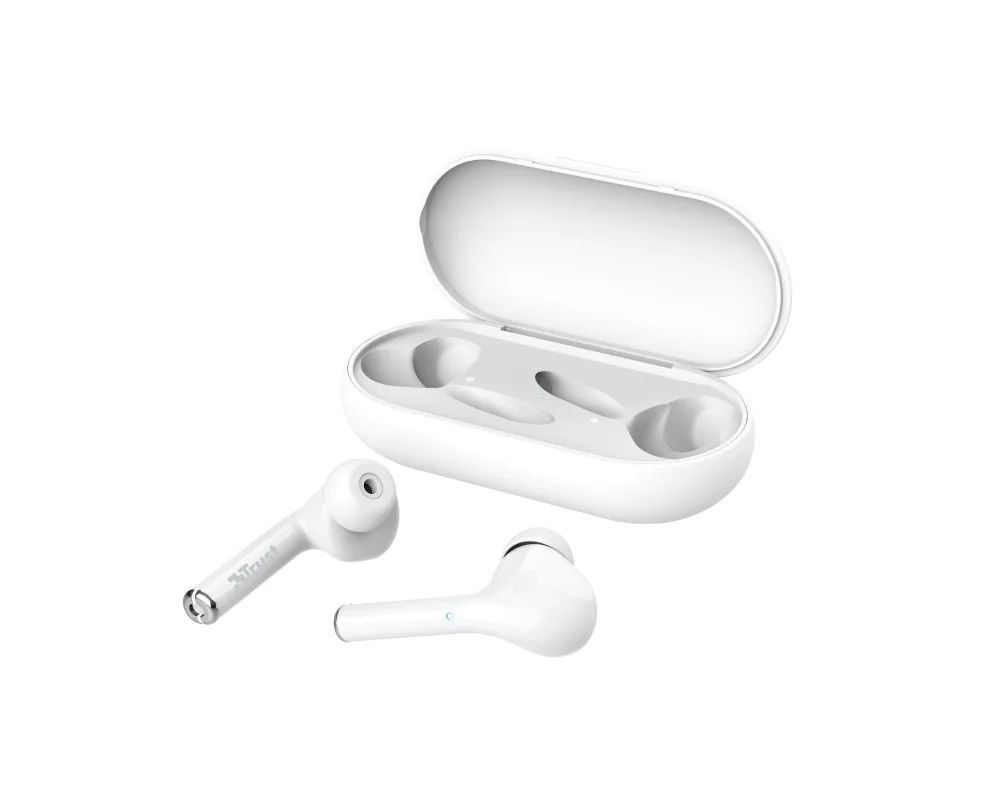 Слушалки TRUST Nika Touch Bluetooth Earphones White 2