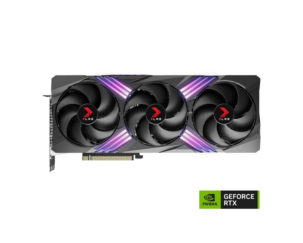 Видеокарта PNY GeForce RTX 4070 Ti 12GB XLR8 Gaming Verto Triple Fan 11