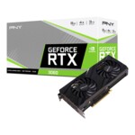<span>Видеокарта</span> PNY GEFORCE RTX 3060 8GB VERTO Dual Fan <span class='catalog-num-in-name'>VCG30608DFBPB1</span> - 