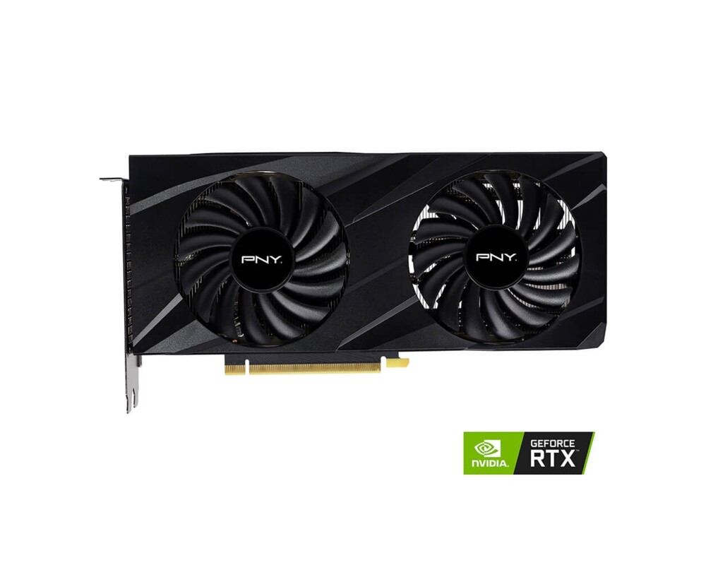 Видеокарта PNY GEFORCE RTX 3060 8GB VERTO Dual Fan 3