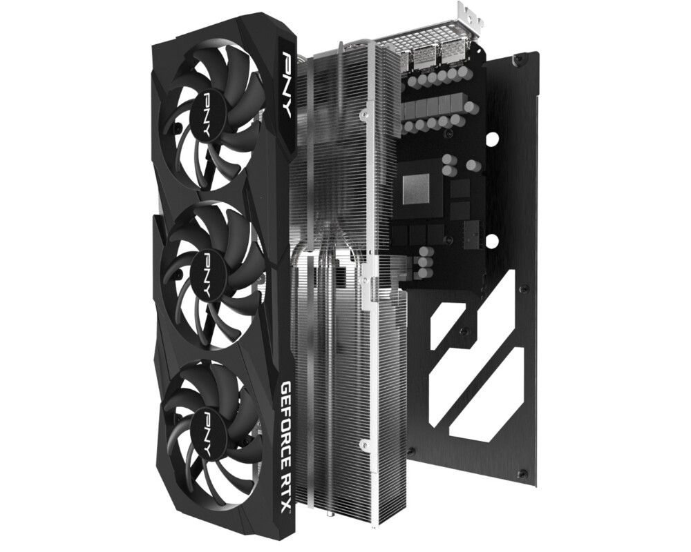 Видеокарта PNY GeForce RTX 3070 Ti 8GB VERTO Triple Fan 8