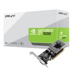 <span>Видеокарта</span> PNY GEFORCE GT 1030 2GB Single Fan (Low Profile) <span class='catalog-num-in-name'>VCG10302D4SFPPB</span> - 