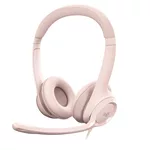 <span>Слушалки</span> Logitech H390 USB Computer Headset - ROSE - USB - N/A - EMEA-914 <span class='catalog-num-in-name'>981-001281</span> - 
