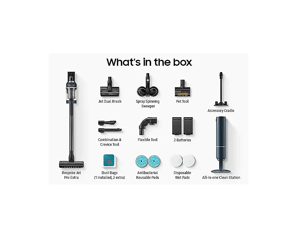 Прахосмукачка Samsung VS20A95973B/GE 5