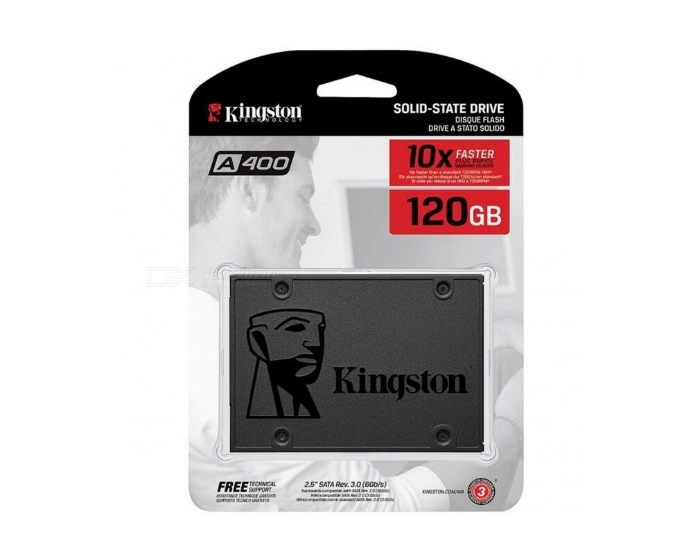 SSD Kingston 120GB A400 SSD 2.5" 2