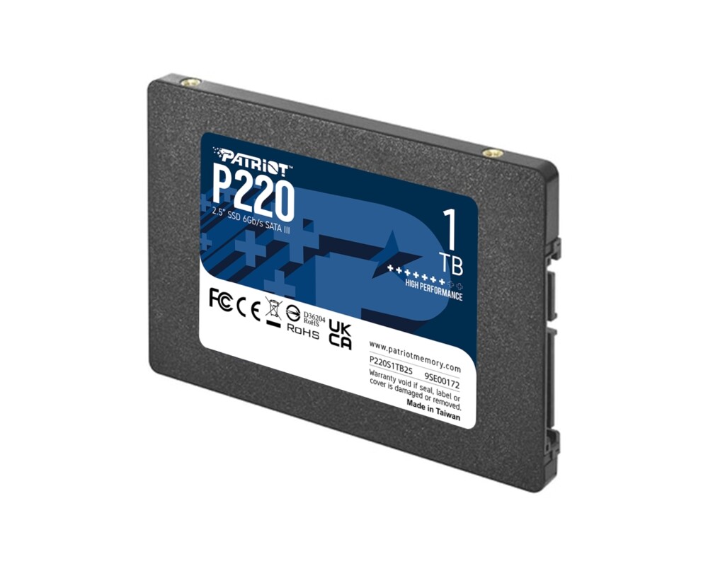 SSD Patriot P220 1TB SATA3 2.5 2