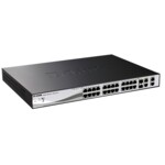 <span>Switch (Комутатор)</span> D-Link 24-port 10/100 PoE Smart Switch + 2 Combo 1000BaseT/SFP + 2 Gigabit <span class='catalog-num-in-name'>DES-1210-28P</span> - 