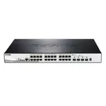 <span>Switch (Комутатор)</span> D-Link 28-Port Gigabit Stackable POE Smart Managed Switch including 4 10G SFP+ <span class='catalog-num-in-name'>DGS-1510-28XMP</span> - 