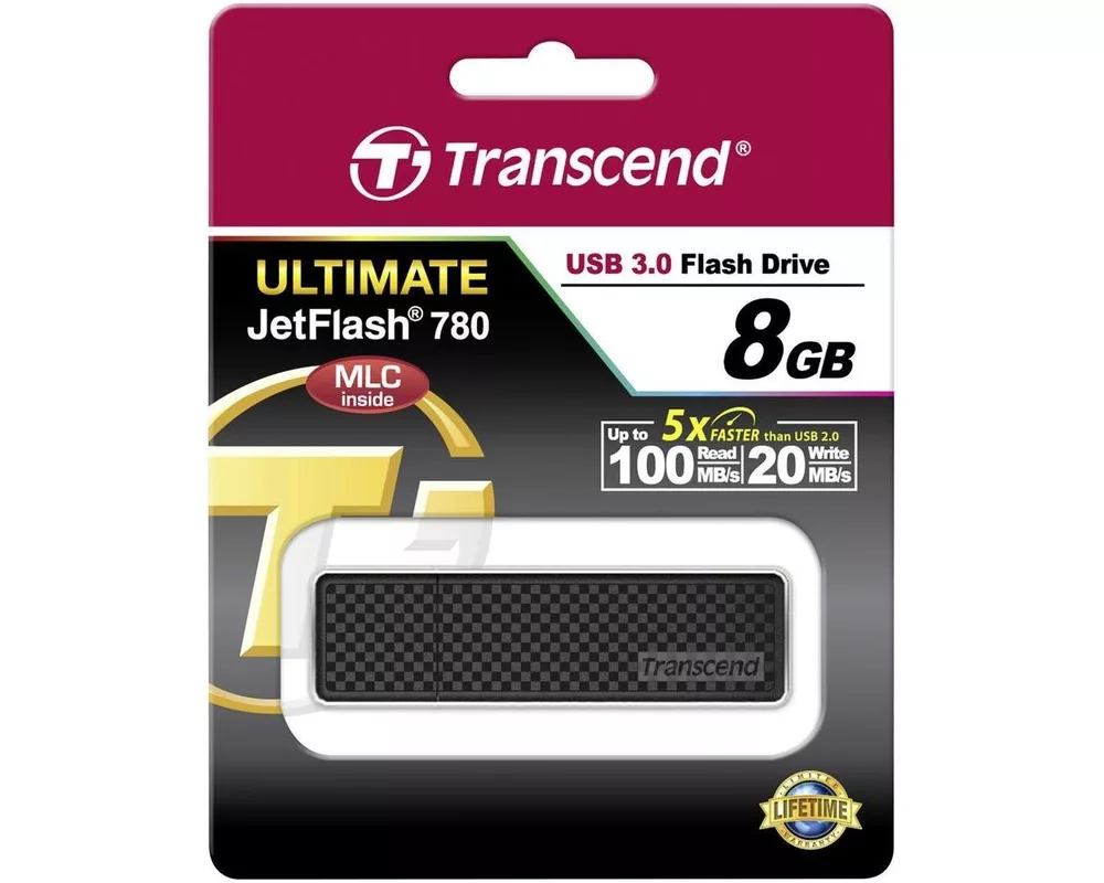 Флаш памет Transcend 8GB JETFLASH 780 3