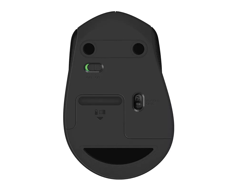 Мишка Безжична Logitech B330 Silent Plus 2.4GHz, Черна 6