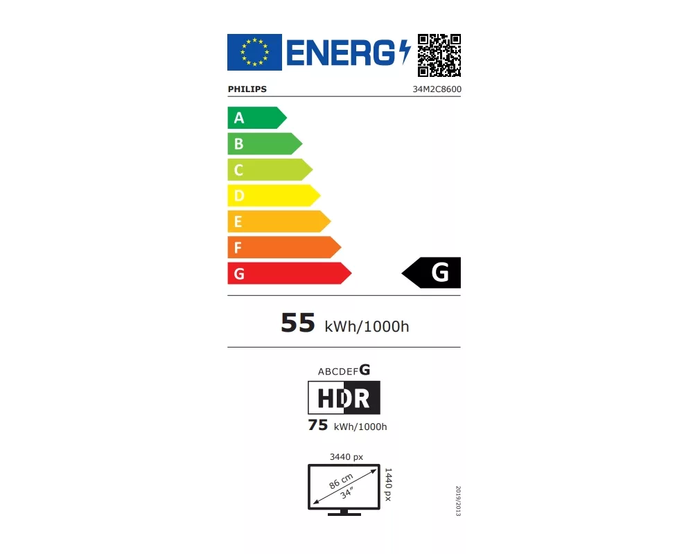 Монитор Philips 34M2C8600/00 17