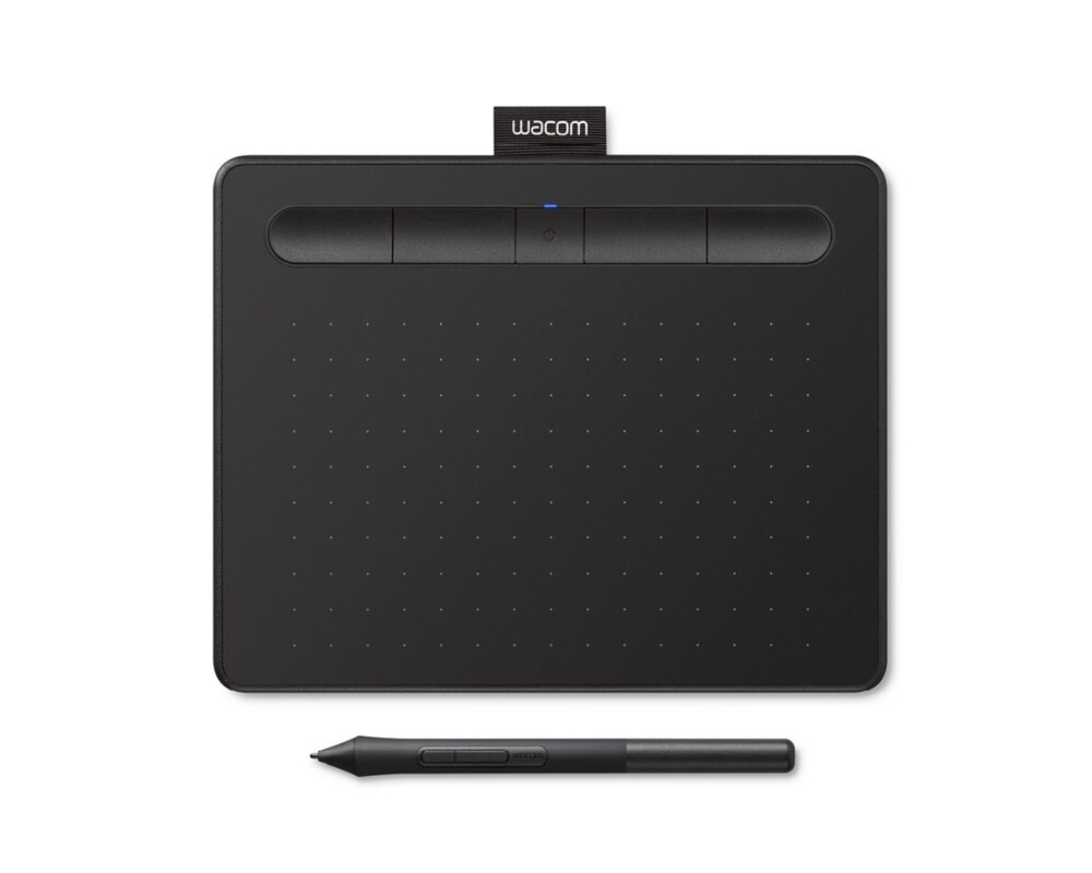Графичен таблет Wacom Intuos S Bluetooth Black Manga, Черен 7