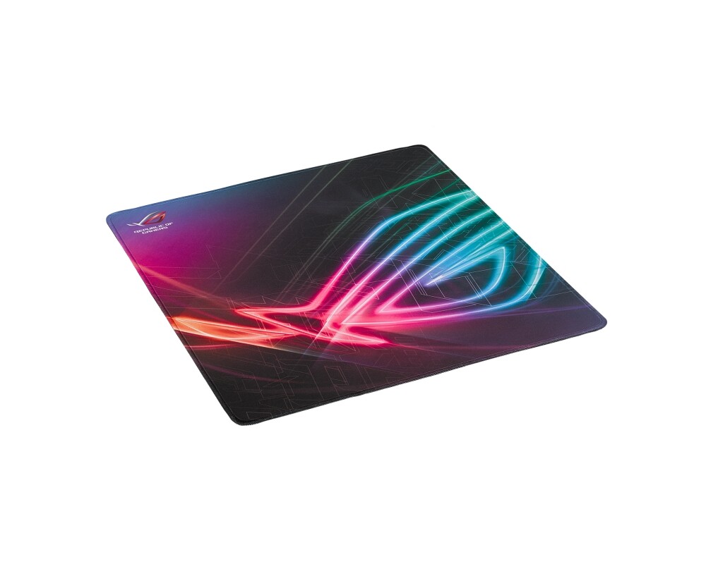 Пад за мишка ASUS ROG Strix Edge Vertical gaming mouse pad - gaming-optimized cloth surface - full-color anti-fray stitching and a non-slip base 9