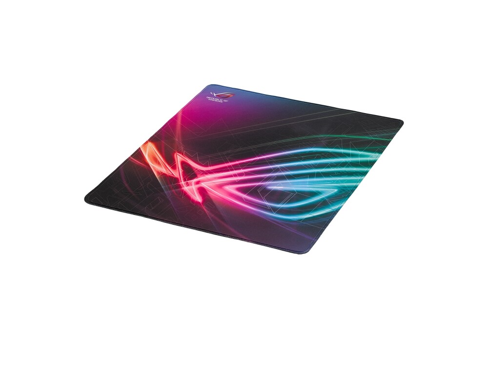 Пад за мишка ASUS ROG Strix Edge Vertical gaming mouse pad - gaming-optimized cloth surface - full-color anti-fray stitching and a non-slip base 8