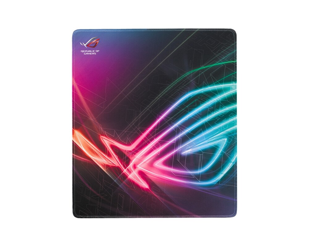 Пад за мишка ASUS ROG Strix Edge Vertical gaming mouse pad - gaming-optimized cloth surface - full-color anti-fray stitching and a non-slip base 7