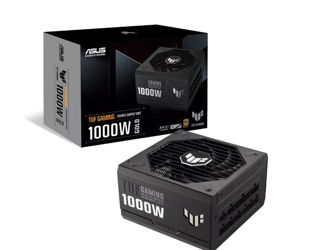 Захранване ASUS TUF Gaming 1000W, 80+ Gold PCIe 5.0, Fully Modular 18