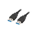 <span>Кабел</span> Lanberg USB-A M/M 3.0 cable 1m <span class='catalog-num-in-name'>CA-USBA-30CU-0010-BK</span> - 