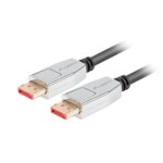 <span>Кабел</span> Lanberg display port cable M/M 20pin V1.4 8K 60Hz 1m <span class='catalog-num-in-name'>CA-DPDP-20CU-0010-BK</span> - 