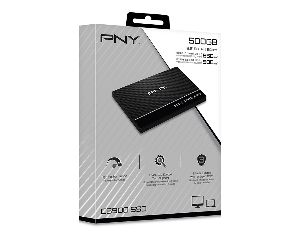 SSD PNY CS900 2.5'' SATA III 500GB SSD 3