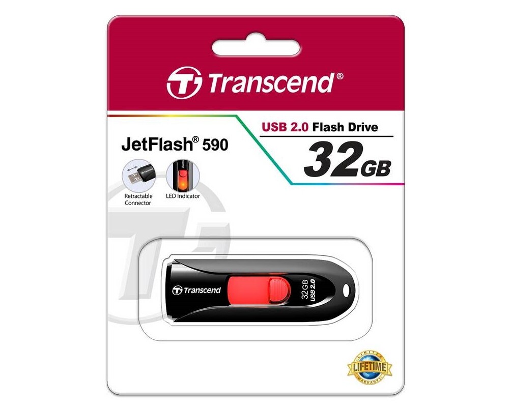 Флаш памет Transcend 32GB JETFLASH 590K 4