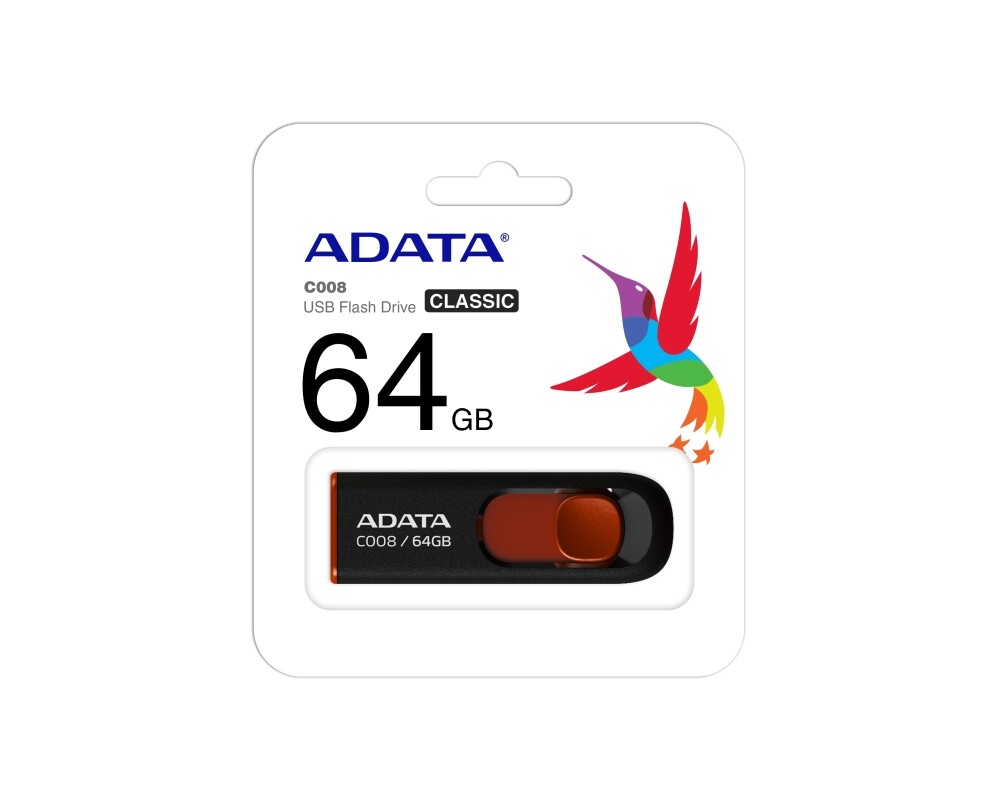 Флаш памет 64GB USB C008 ADATA 4