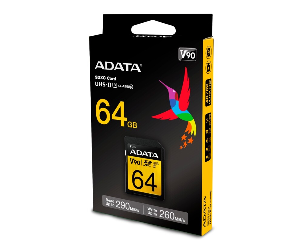 Флаш карта 64G SDXC UHS-II U3 ADATA 3