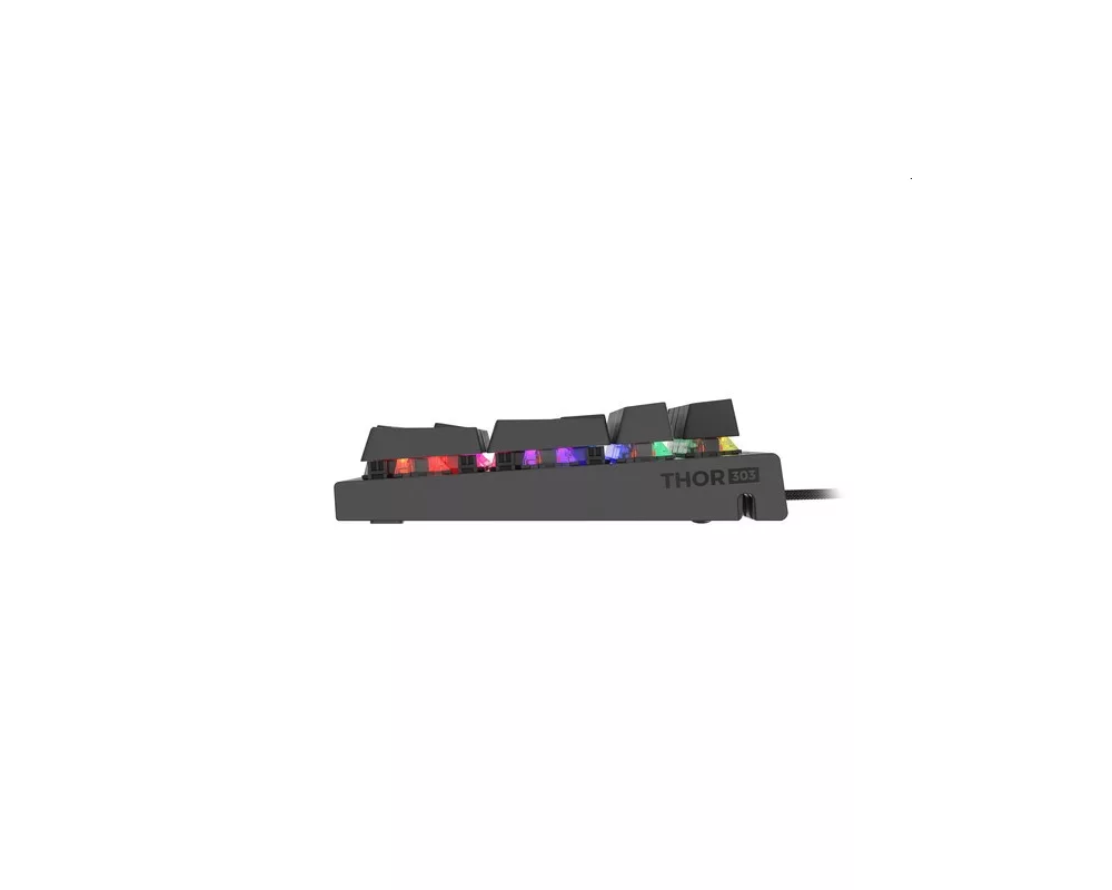 Клавиатура Genesis Mechanical Gaming Keyboard Thor 303 RGB Backlight Red Switch Hot Swap US Layout Black 4