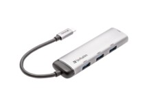  Verbatim USB-C Multiport Hub 4-Port USB 3.2 Gen 1 Type A 647905 49147 на топ цена - PIC.bg