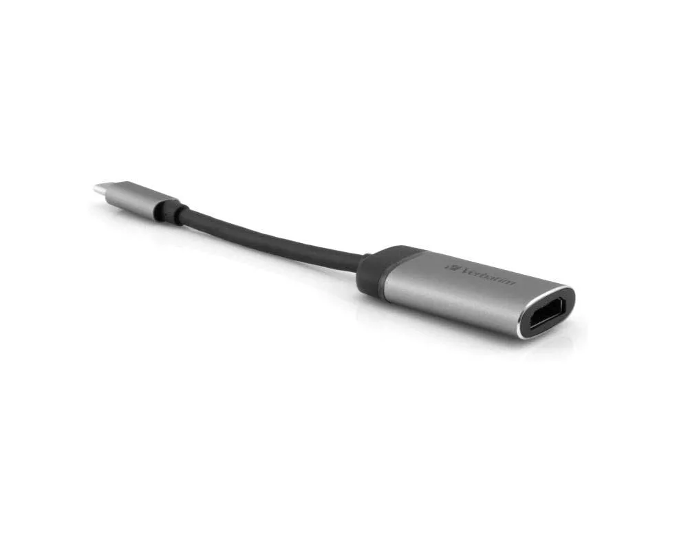 Адаптери Verbatim USB-C to HDMI 4K Adapter - USB 3.1 Gen 1/HDMI 10cm Cable 2