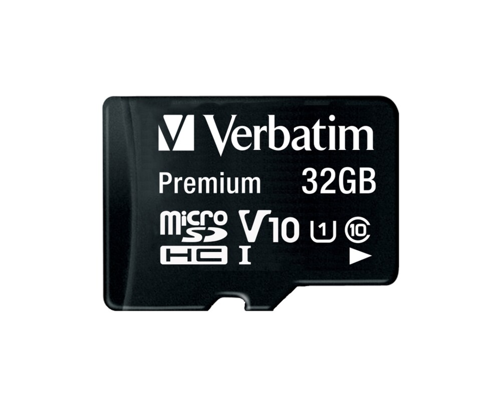 Флаш карта Verbatim micro SDHC 32GB Class 10 (Incl. Adaptor) 2