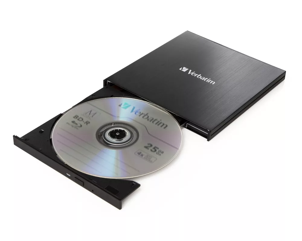 Оптично устройство Verbatim External Slimline Blu-ray Writer Type-C 2