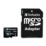 <span>Флаш карта</span> Verbatim Premium micro SDXC 64GB Class 10 (Incl. Adaptor) <span class='catalog-num-in-name'>44084</span> - 