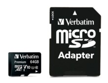  Verbatim micro SDXC 64GB Class 10 (Incl. Adaptor) 647922 44084 на топ цена - PIC.bg