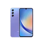<span>Смартфон</span> Samsung Galaxy A34 5G, 6 GB, 128 GB, Awesome violet, SM-A346B/DSN <span class='catalog-num-in-name'>SM-A346BLVAEUE</span> - 