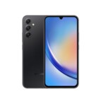 <span>Смартфон</span> Samsung Galaxy A34 5G, 6 GB, 128 GB, Awesome graphite, SM-A346B/DSN <span class='catalog-num-in-name'>SM-A346BZKAEUE</span> - 