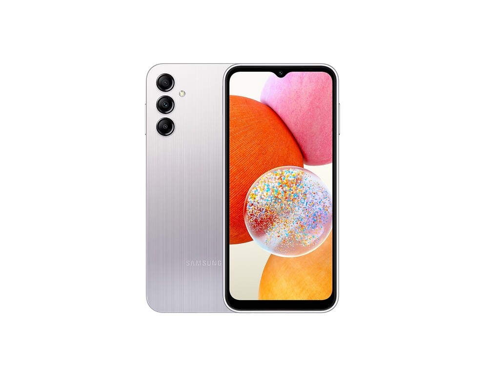 Смартфон Samsung Galaxy A14, 4 GB, 64 GB, Silver, SM-A145R/DSN 2