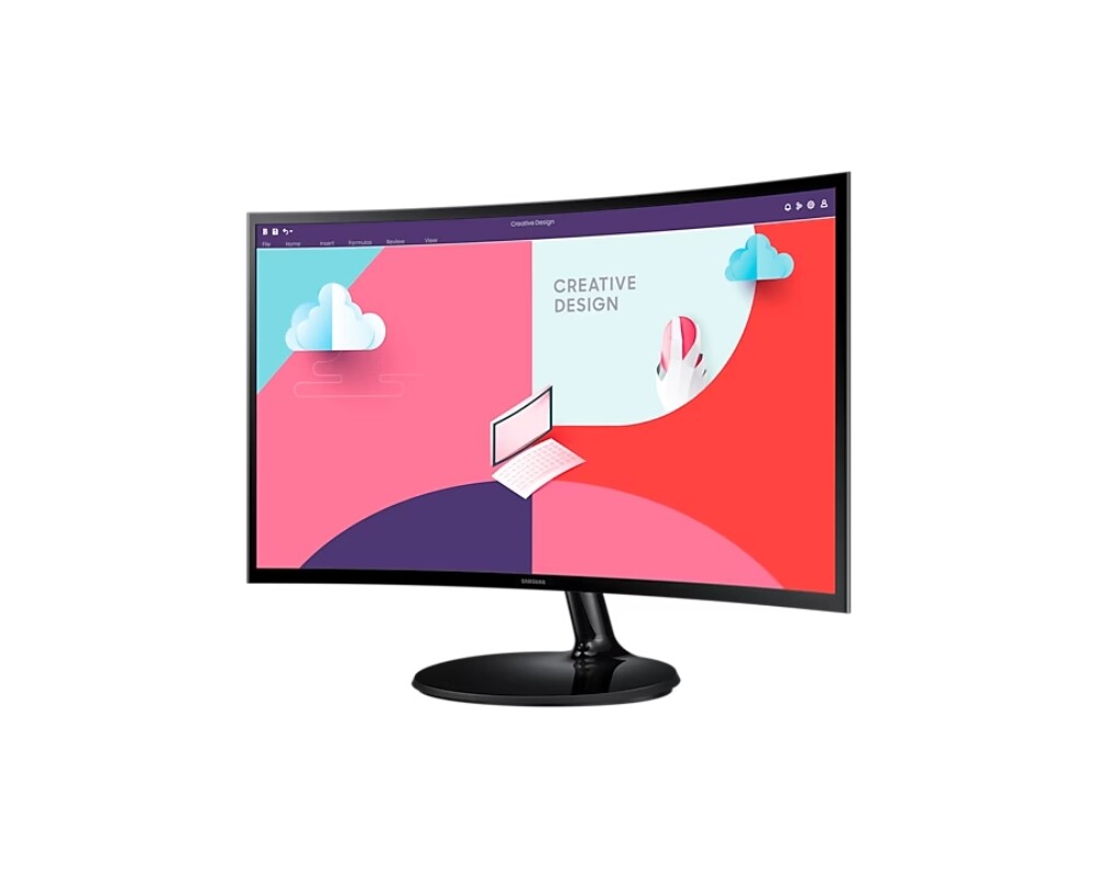 Монитор Samsung S24C360 24" Curved VA LED 2