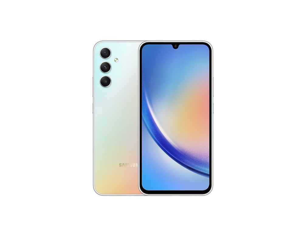 Смартфон Samsung Galaxy A34 5G, 8 GB, 256 GB, Awesome silver, SM-A346B/DSN 2